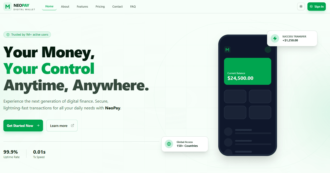 NeoPay - Digital Wallet